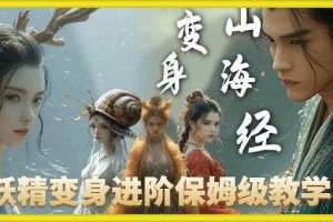 云天AI山海经变身视频教程，妖精变身进阶保姆级教学
