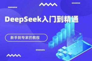 DeepSeek快速从入门到精通，新手的保姆级教程